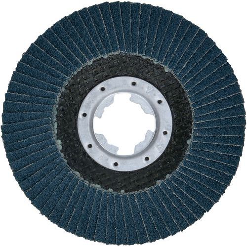 Lamellenschuurschijf X571 X-lock voor metaal - schuin