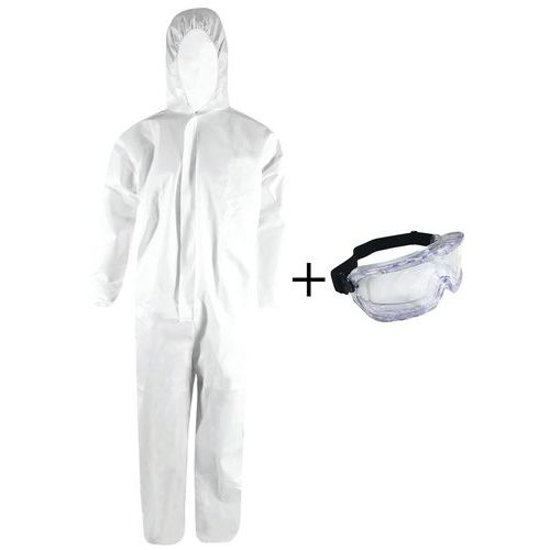 Set persoonlijke beschermingsmiddelen SMS/maskerbril Set persoonlijke beschermingsmiddelen SMS/maskerbril