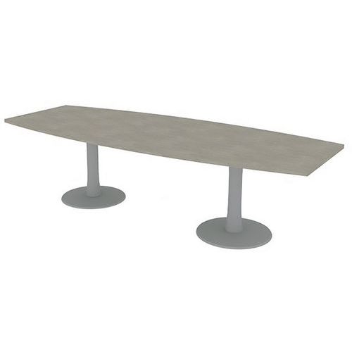 Table de réunion tonneau longueur 280 cm - Quadrifoglio