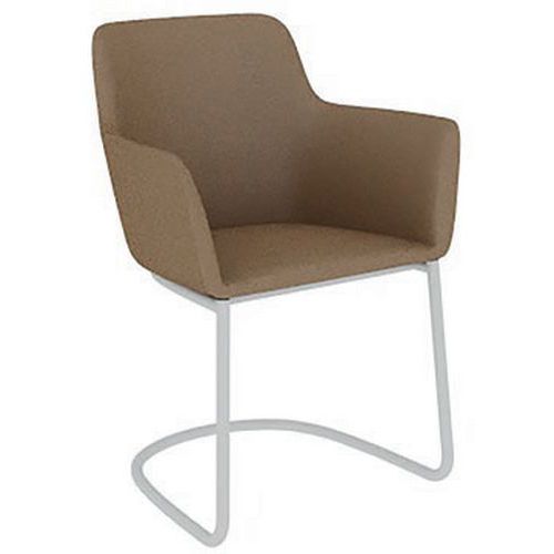 Fauteuil City vrijdragend sledeonderstel metaal - Quadrifoglio