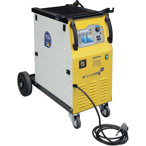 Eenfasig MIG/MAG lasapparaat 140A, Vermogen: 3680 W, Min. lasintensiteit: 35 A, Max. stroomsterkte: 180 A