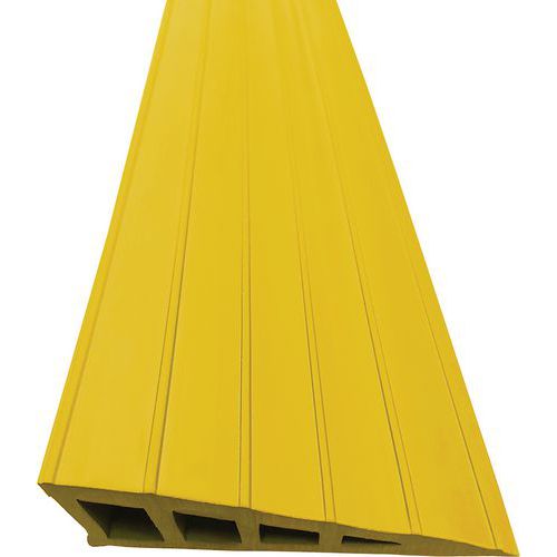 Korte oprijhelling Waccess®, Lengte: 1000 mm, Totale breedte: 110 mm, Totale hoogte: 30 mm, Kleur: Geel