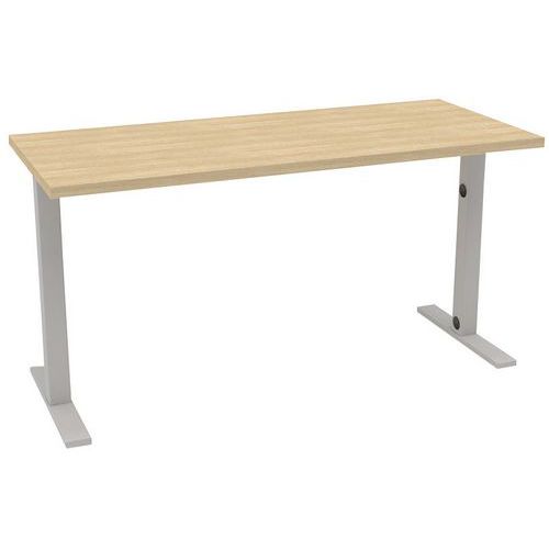 Recht bureau B 140xD 60 cm assortiment Idea
