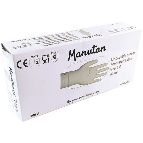 Wegwerphandschoen vinyl niet gepoederd - Manutan