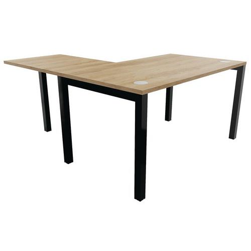 Recht bureau Astro Arche 140x80 met uitbreiding