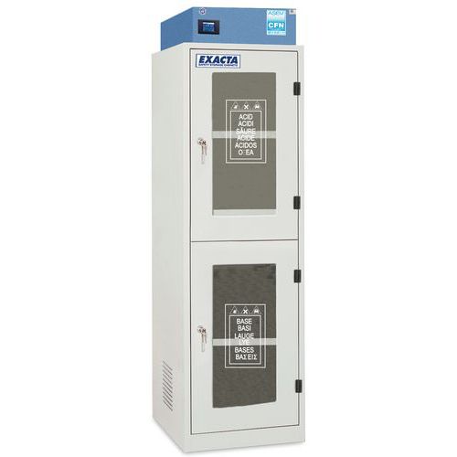 Armoire Filtrante porte vitrée avec alarme - Exacta