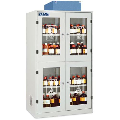 Armoire filtrante avec porte vitrée - Exacta