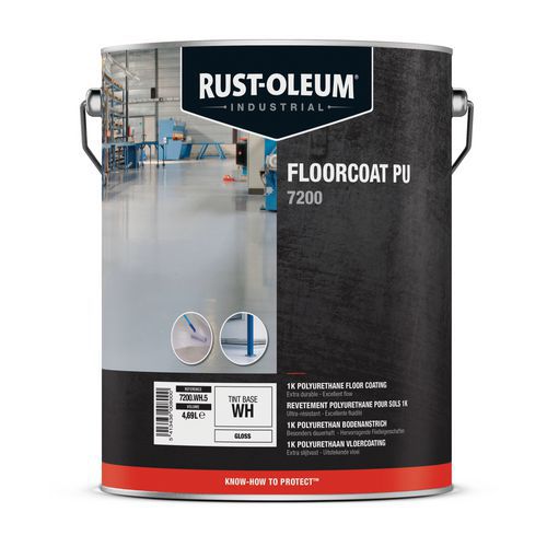 Vloercoating Floorcoat Satin - Rust Oleum