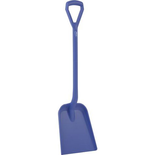 Schop met korte rechte steel, Type huishoudelijk accessoire: Schop, Kleur: Paars, Materiaal: Polypropyleen