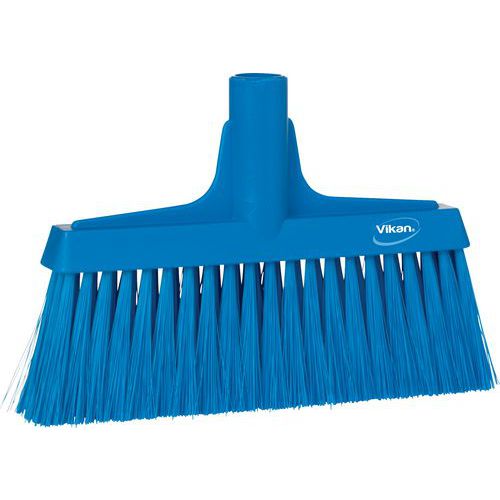 Bezem met harde en zachte vezels, Type huishoudelijk accessoire: Bezem, Ergonomisch: ja, Kleur: Blauw