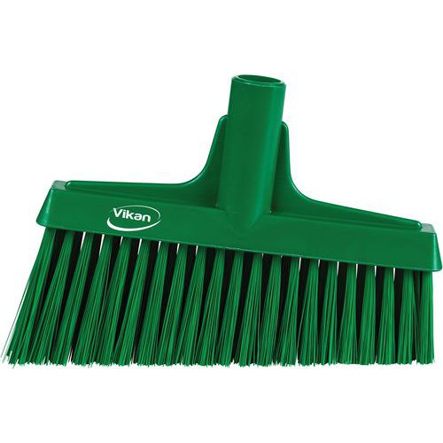 Bezem met harde en zachte vezels, Type huishoudelijk accessoire: Bezem, Ergonomisch: ja, Kleur: Groen