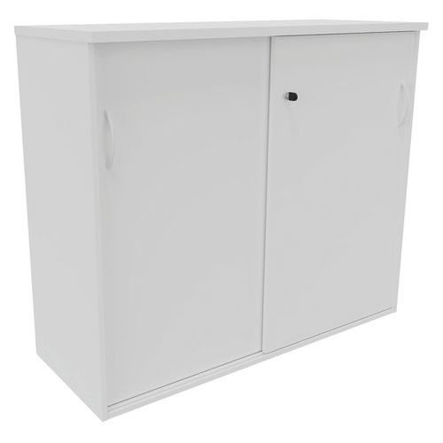 Middelhoge kast 2 schuifdeuren