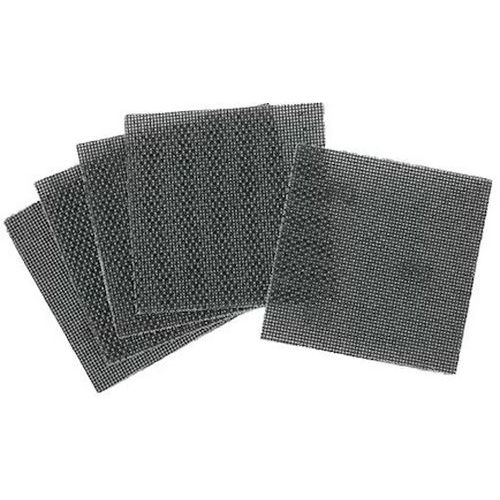 Schuurgaas mesh vierkant met klittenband 115x115mm - Set 5 - Dewalt