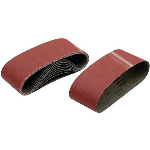 Schuurband voor bandschuurmachine - 100 x 610 mm - Set van 10 - Dewalt