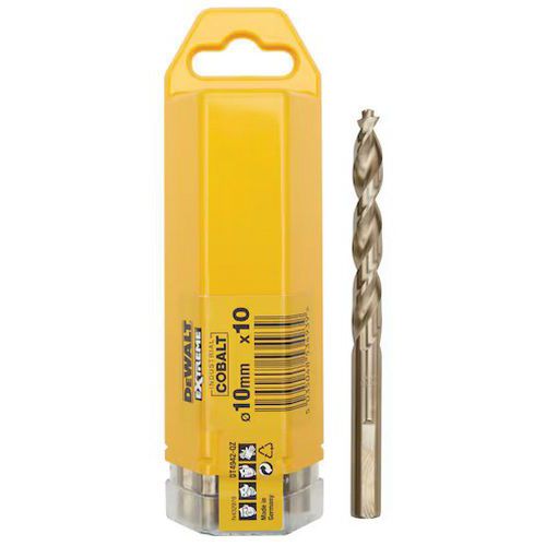 Metaalboor HSS-CO Extreme - Set van 10 - Dewalt