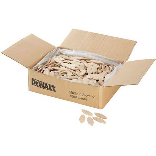 Houten lamellen maat Nr.20 voor DW682K-QS set van 1000 stuks - Dewalt