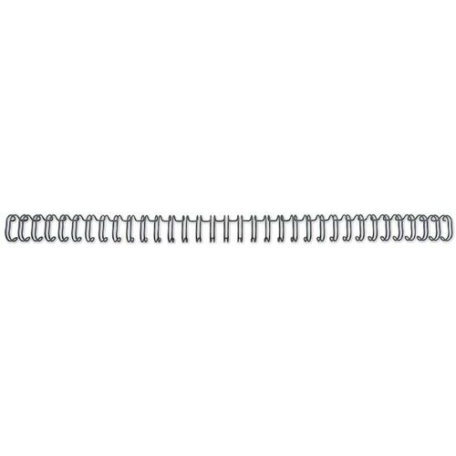 WireBind-bindruggen GBC, Type: Metalen binding, Vermogen (aantal pagina's): 70, Aantal ringen: 34