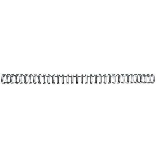 WireBind-bindruggen GBC, Type: Metalen binding, Vermogen (aantal pagina's): 125, Aantal ringen: 34