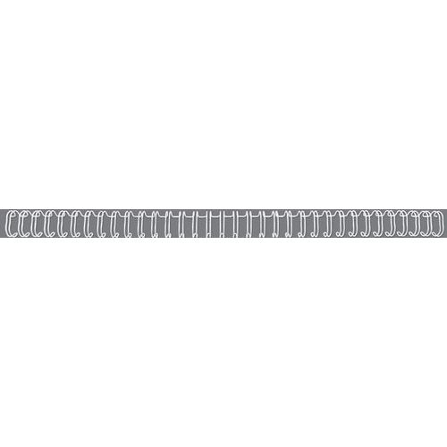 WireBind-bindruggen GBC, Type: Metalen binding, Vermogen (aantal pagina's): 125, Aantal ringen: 34