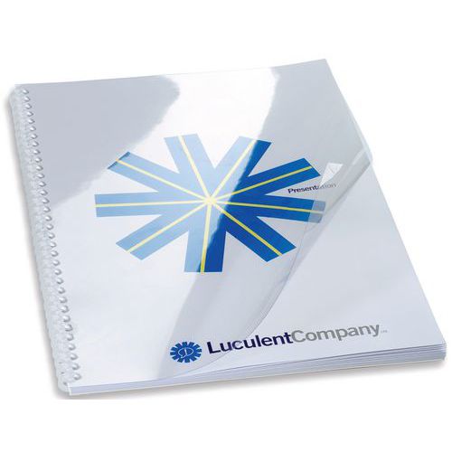 Couverture pour perforelieuse en PVC GBC HiClear