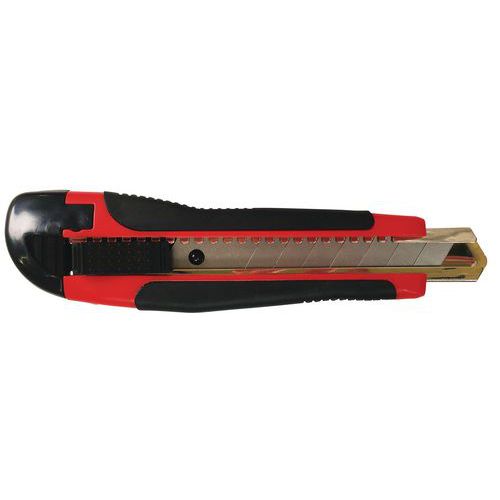 Veiligheidsmes van twee materialen 18 mm - Manutan Veiligheidsmes van twee materialen 18 mm - Manutan