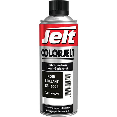 Sneldrogende verf in spuitbus voor retoucheren, Verf afwerking: Helder, Inhoud: 400 mL, Kleur: Zwart
