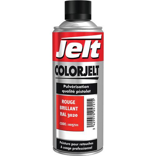 Sneldrogende verf in spuitbus voor retoucheren, Verf afwerking: Helder, Inhoud: 400 mL, Kleur: Rood