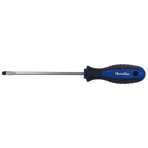 Ergonomische monteursschroevendraaier, Snijkanten materiaal: Staal, Totale lengte: 300 mm, Gewicht: 161 g