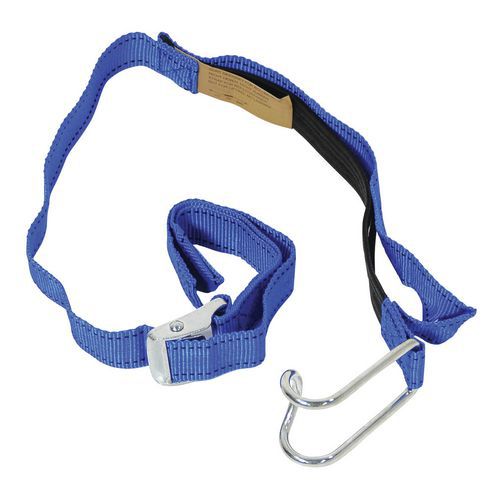 Nylonband 1 haak 1050x25 mm zwart Nylonband 1 haak 1050x25 mm zwart