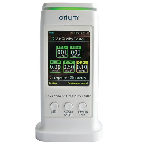 Luchtkwaliteitmeter voor binnen - COV - Quaelis 40 - Orium Luchtkwaliteitmeter voor binnen - COV - Quaelis 40 - Orium
