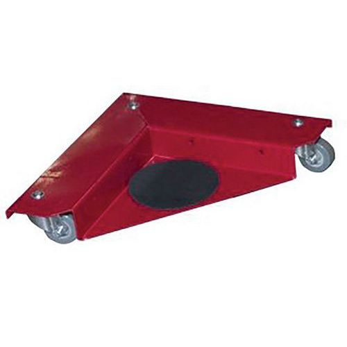 Rolhoeken, Max. belasting: 800 kg, Ergonomisch: ja, Lengte: 332 mm, Breedte: 332 mm, Vrije hoogte: 29 mm