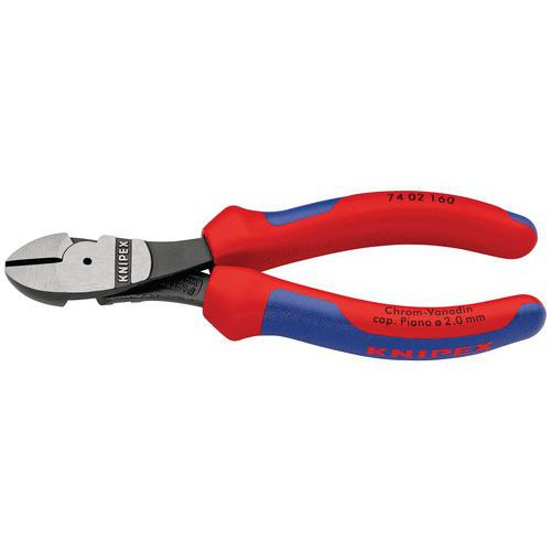 Kracht-zijsnijtang met meer-componentengrepen - Knipex