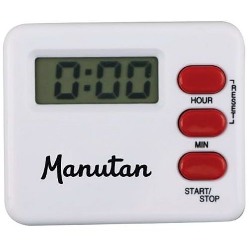 Timer afteller wit - 100 min - Manutan Expert