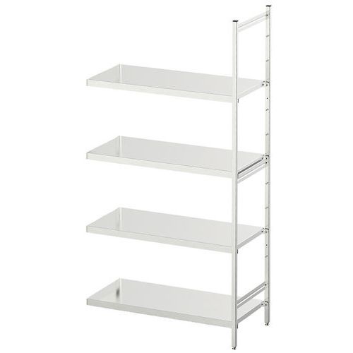 Medische stelling rvs Norme 5 - dicht legbord - Hupfer