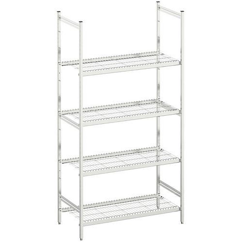 Rayonnage médical inox Norme 5 - Clayette fil - Hupfer