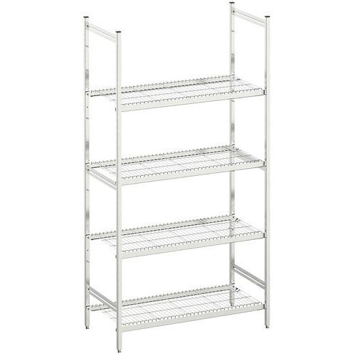 Rayonnage médical inox Norme 5 - Clayette fil - Hupfer