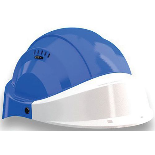 Veiligheidshelm Blauw met vizier - Orizon - Taliaplast