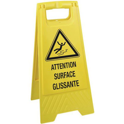 Waarschuwingsbord Attention surface glissante - Taliaplast