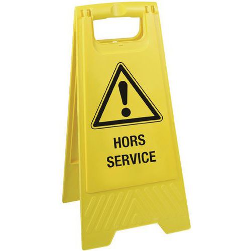 Waarschuwingsbord Hors service - Taliaplast