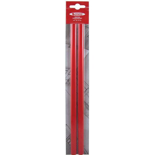 Timmermanspotlood - Rood - Set van 2 - Taliaplast
