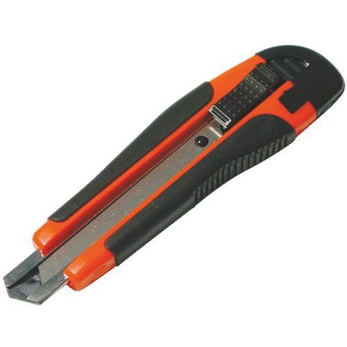 Afbreekmes standaard bi-materiaal - 18 mm - Taliaplast