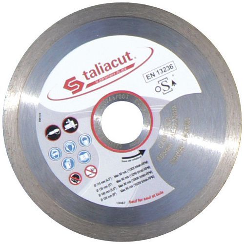 Diamantschijf met doorlopende velg - Taliaplast