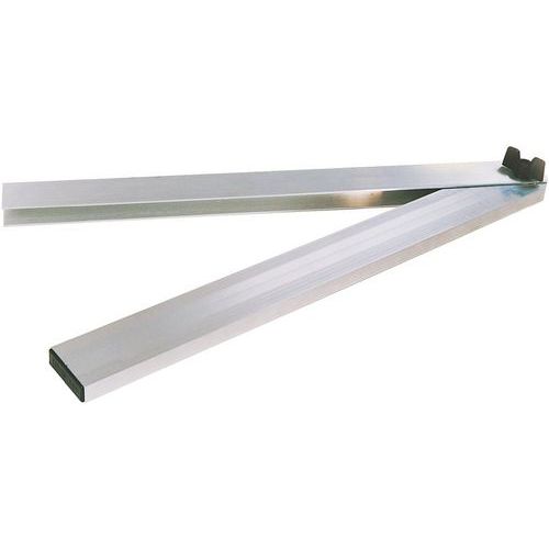 Zweihaak aluminium - Taliaplast