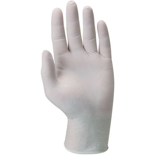 Handschoen latex voor eenmalig gebruik - Doos van 100 - Taliaplast