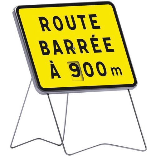 Bord Route barrée KC1 a m- Taliaplast
