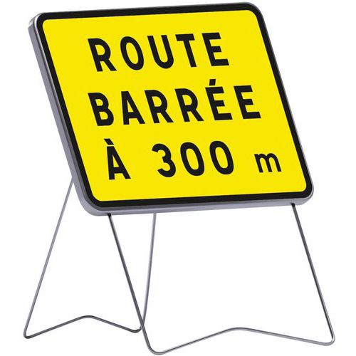 Bord Route barrée KC1 a 300 m - Taliaplast