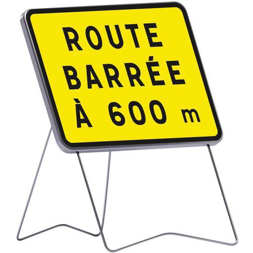 Bord Route barrée KC1 a 600 m - Taliaplast
