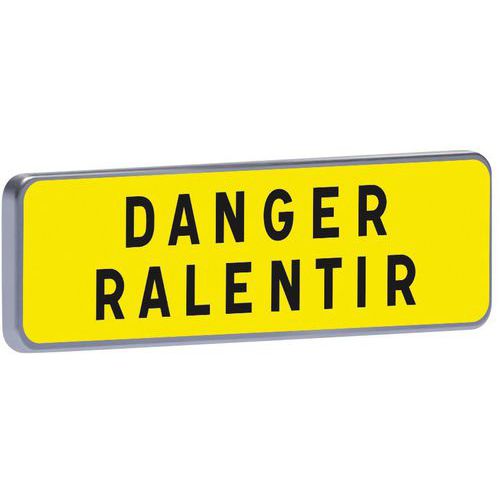 Waarschuwingsbord KM9 Danger ralentir - Taliaplast