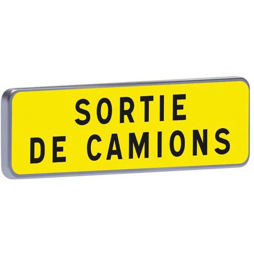 Bord KM9 Sortie de camions - Taliaplast