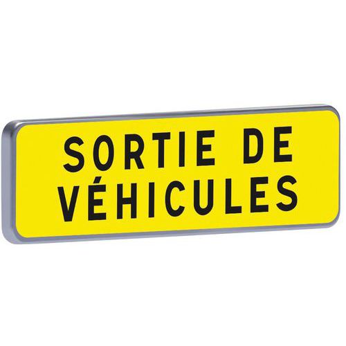 Bord KM9 Sortie de véhicules - Taliaplast